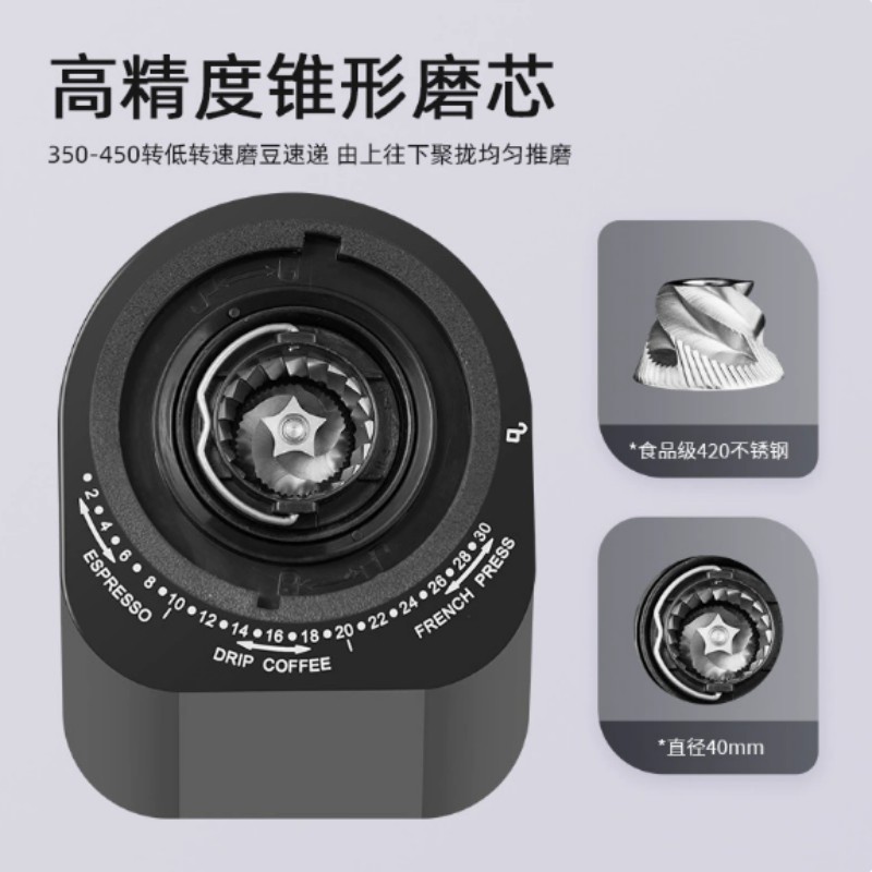 Coffee grinder, coffee powder filter grinder, daily necessities, household coffee grinder Application Scenario