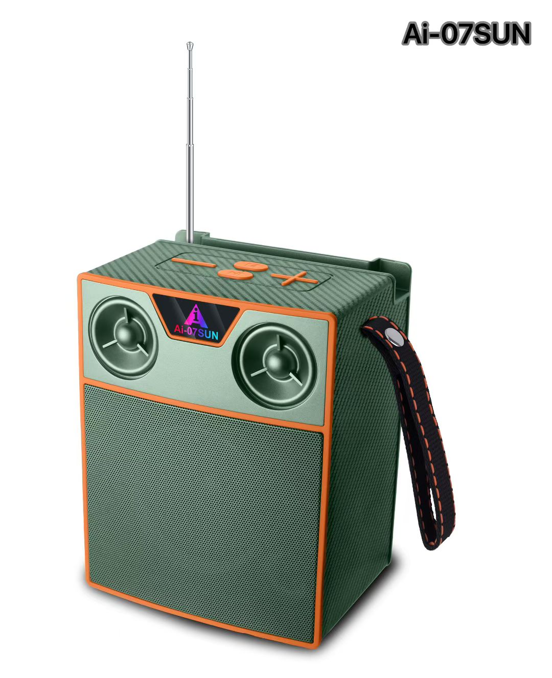 Ai-07SUN solar panel Bluetooth speaker with radio, USB flash drive and TF card detail image 5