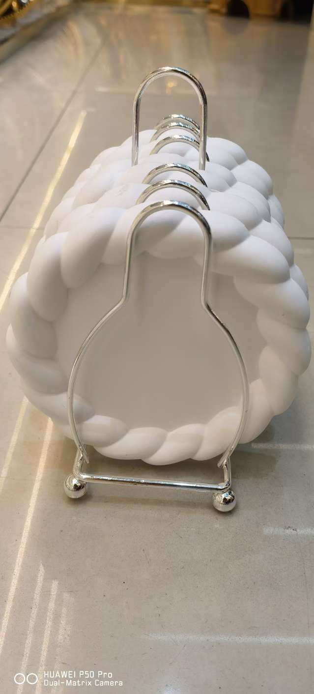 定制餐具年货餐具日用品百货茉莉香氛石膏餐盘套装