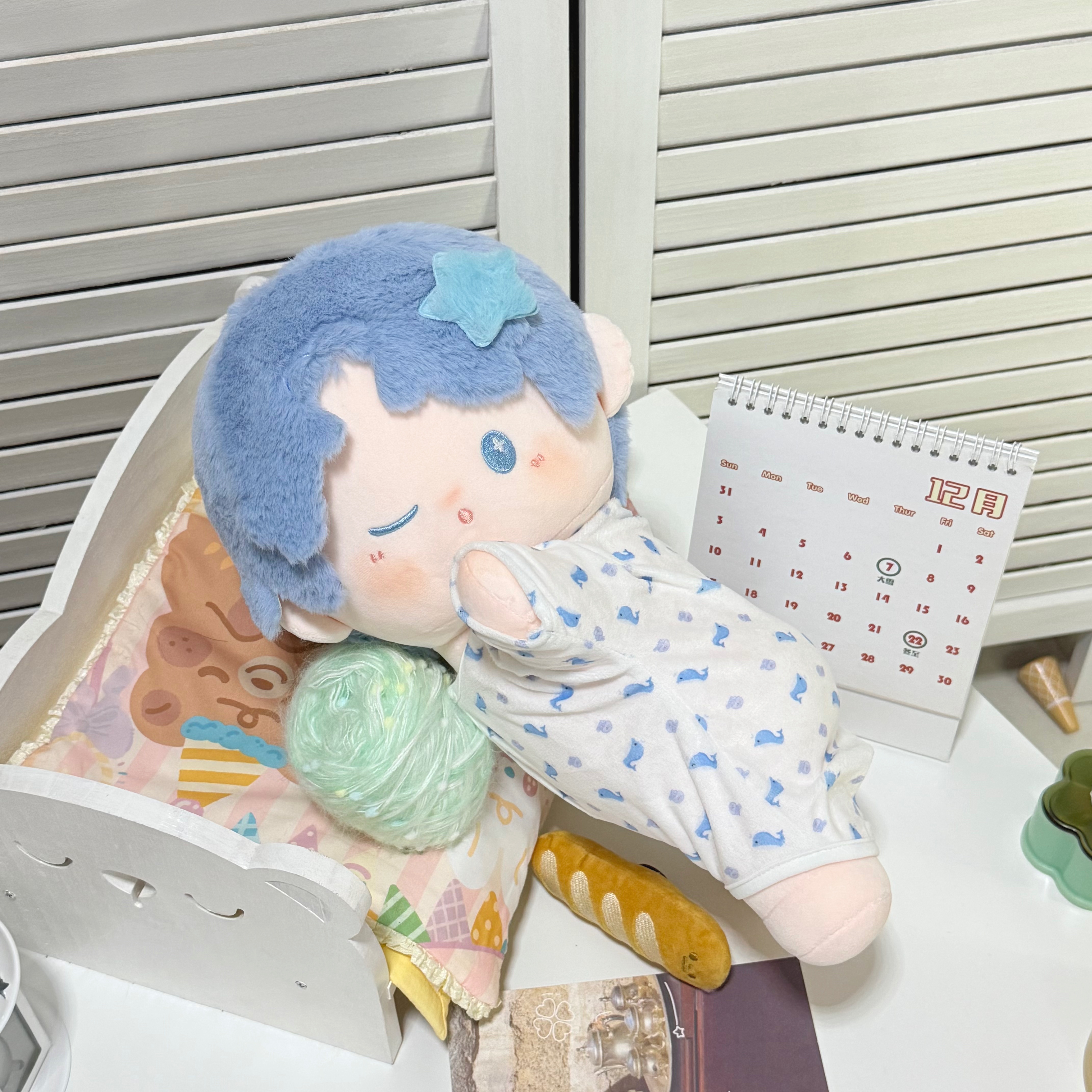 棉花娃娃可乐小趴崽玩具礼盒毛绒睡觉陪伴可乐充棉棉花娃娃