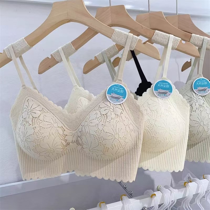 011# Export to the Middle East and Africa Women's Seamless Bra, Women's lace backrest beauty one-piece bra, comfortable, breathable and chor-hugging QNI details Picture