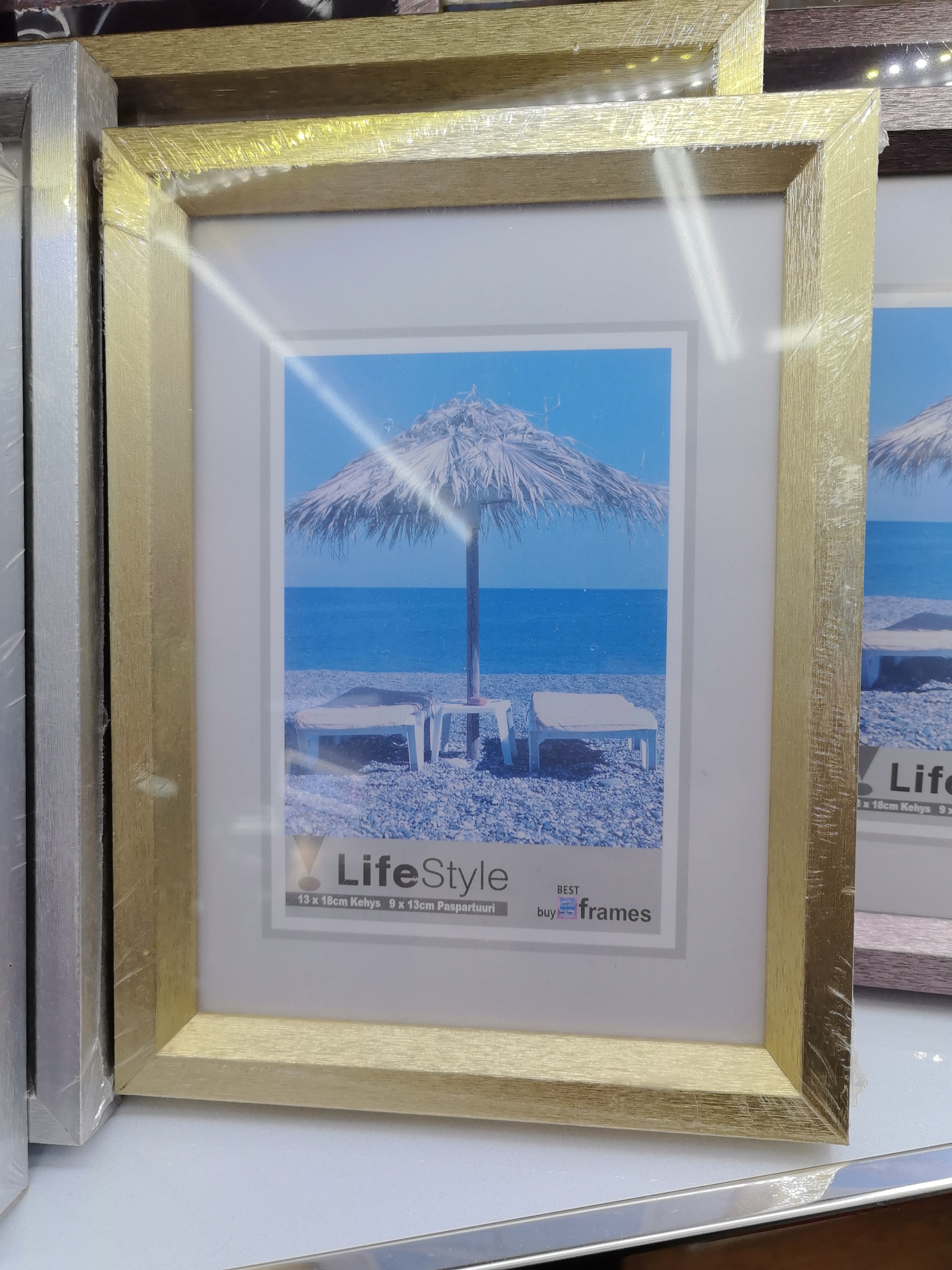 金色精品相框，外贸热销款，10寸