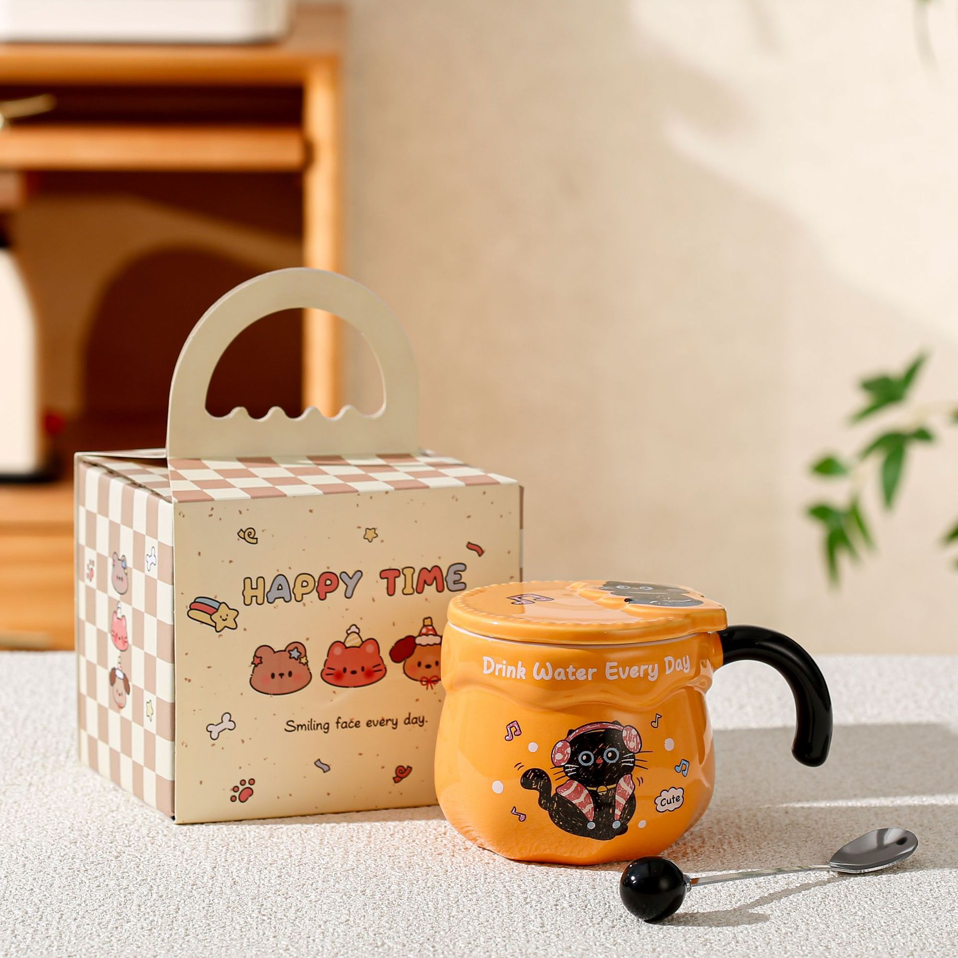 陶瓷/杯子/陶瓷杯/保温杯/陶瓷马克杯细节图