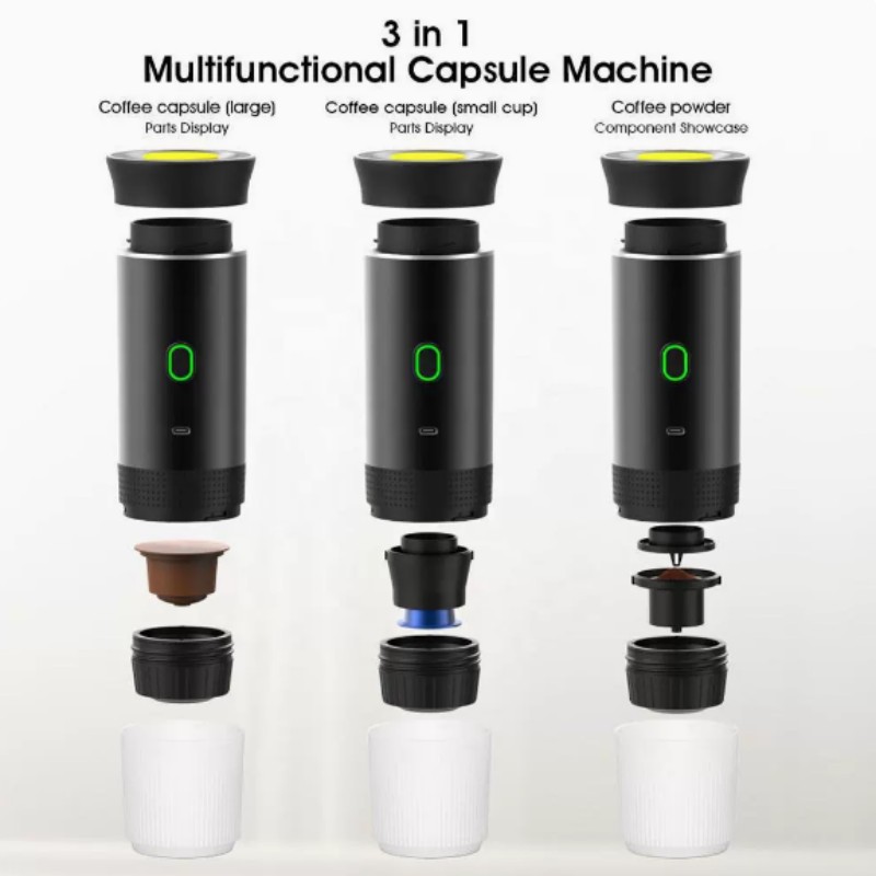 USB便携式迷你加热意式浓缩胶囊咖啡机 Capsule coffee machine细节图
