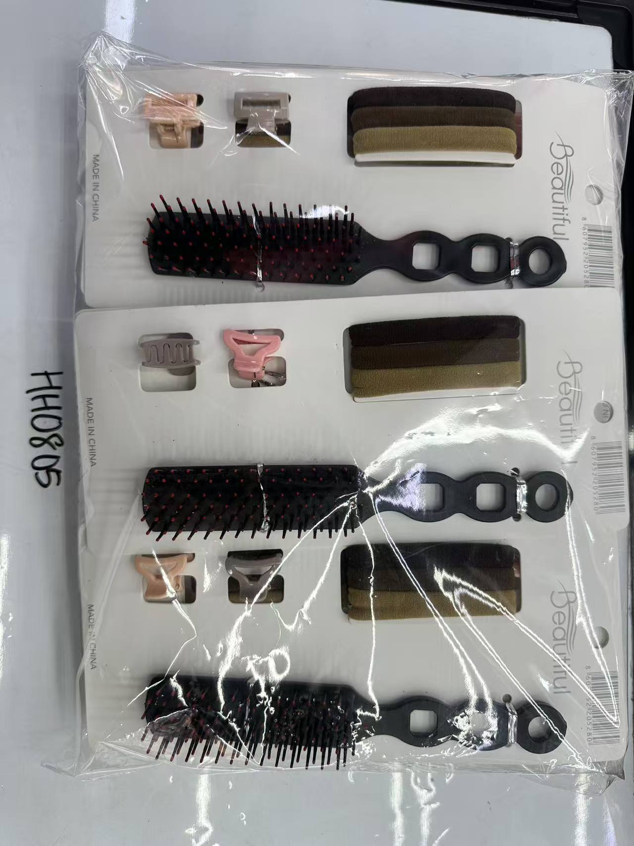 发饰发绳时尚头绳彩色编织绳潮流装饰品，大梳子皮筋夹子套装，美丽大方，价格优惠