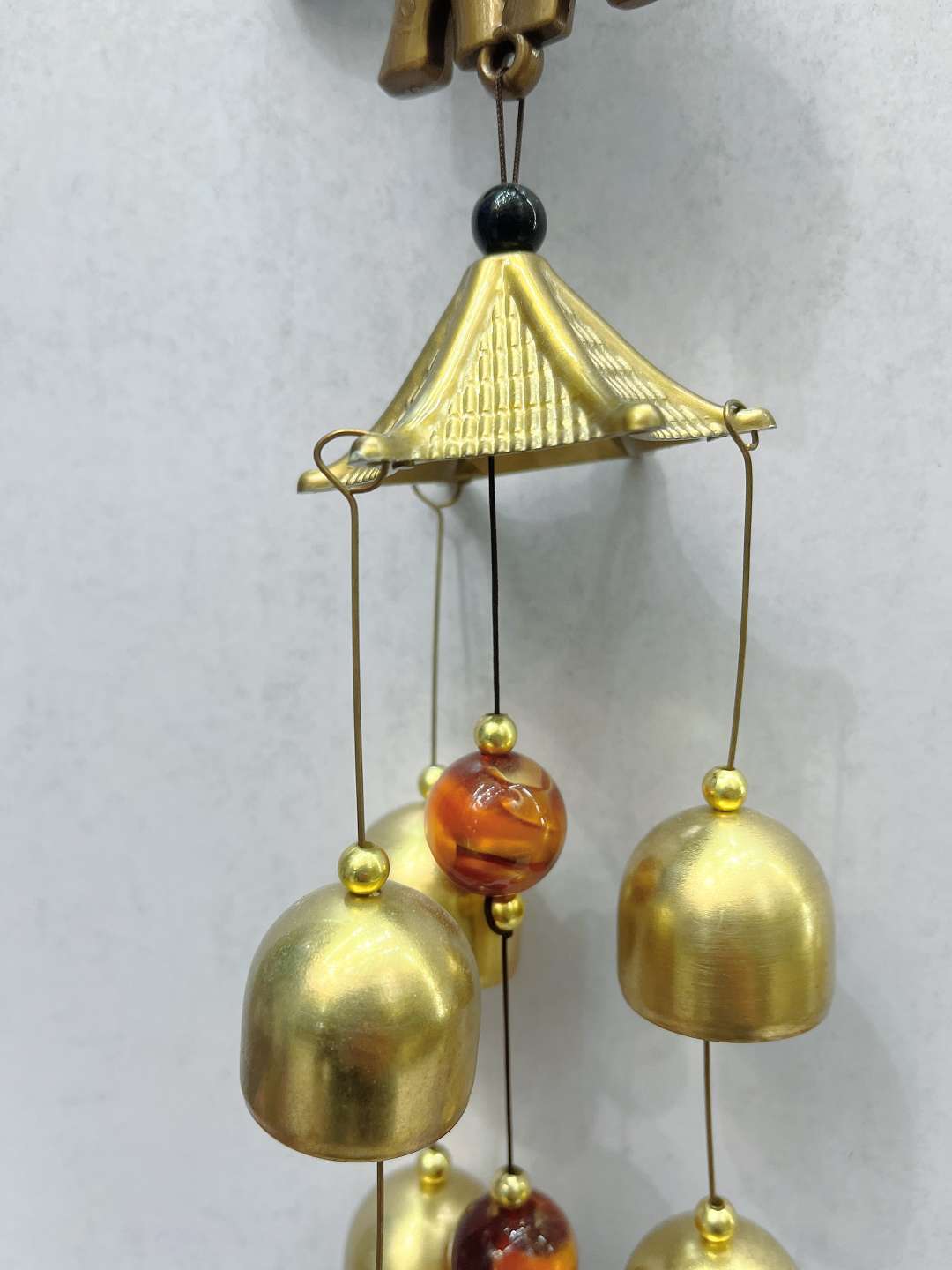 Blue eye wind chimes, fish wind chimes, balcony decorative pendants, travel accessories detail image 3