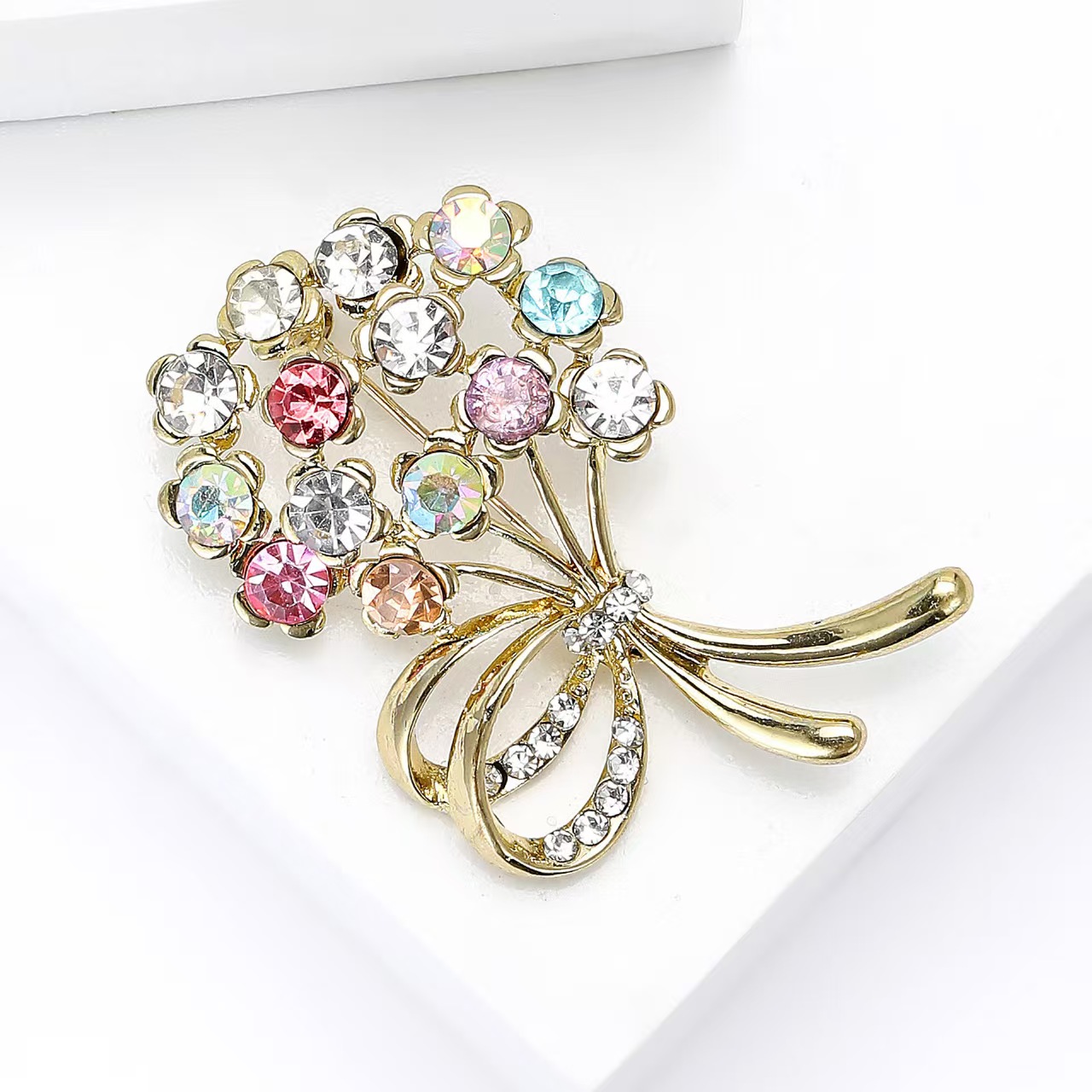 胸针/金榜题名/莫桑钻胸针/胸针复古/吧唧细节图