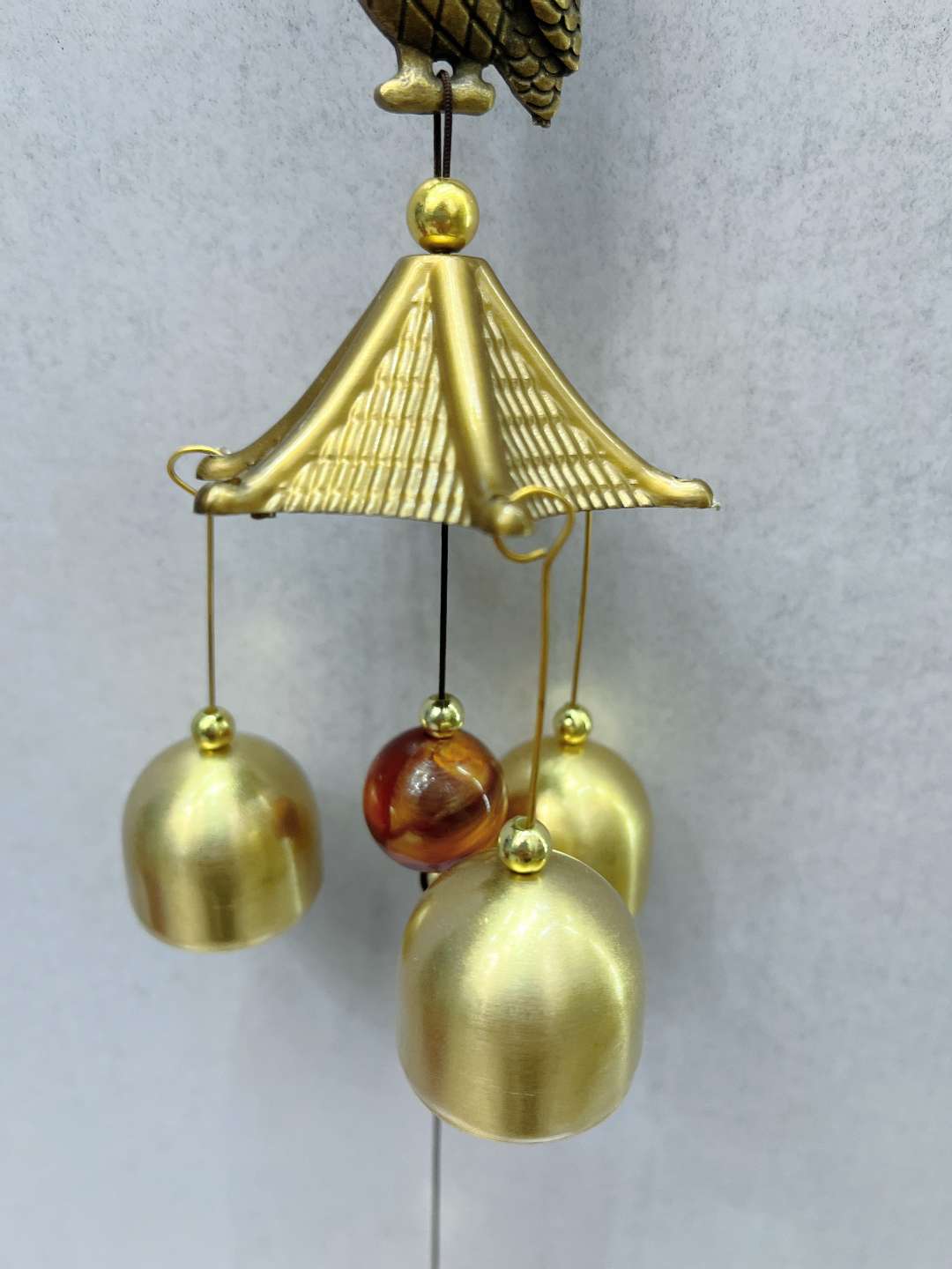 Blue eye wind chimes, fish wind chimes, balcony decorative pendants, travel accessories detail image 4