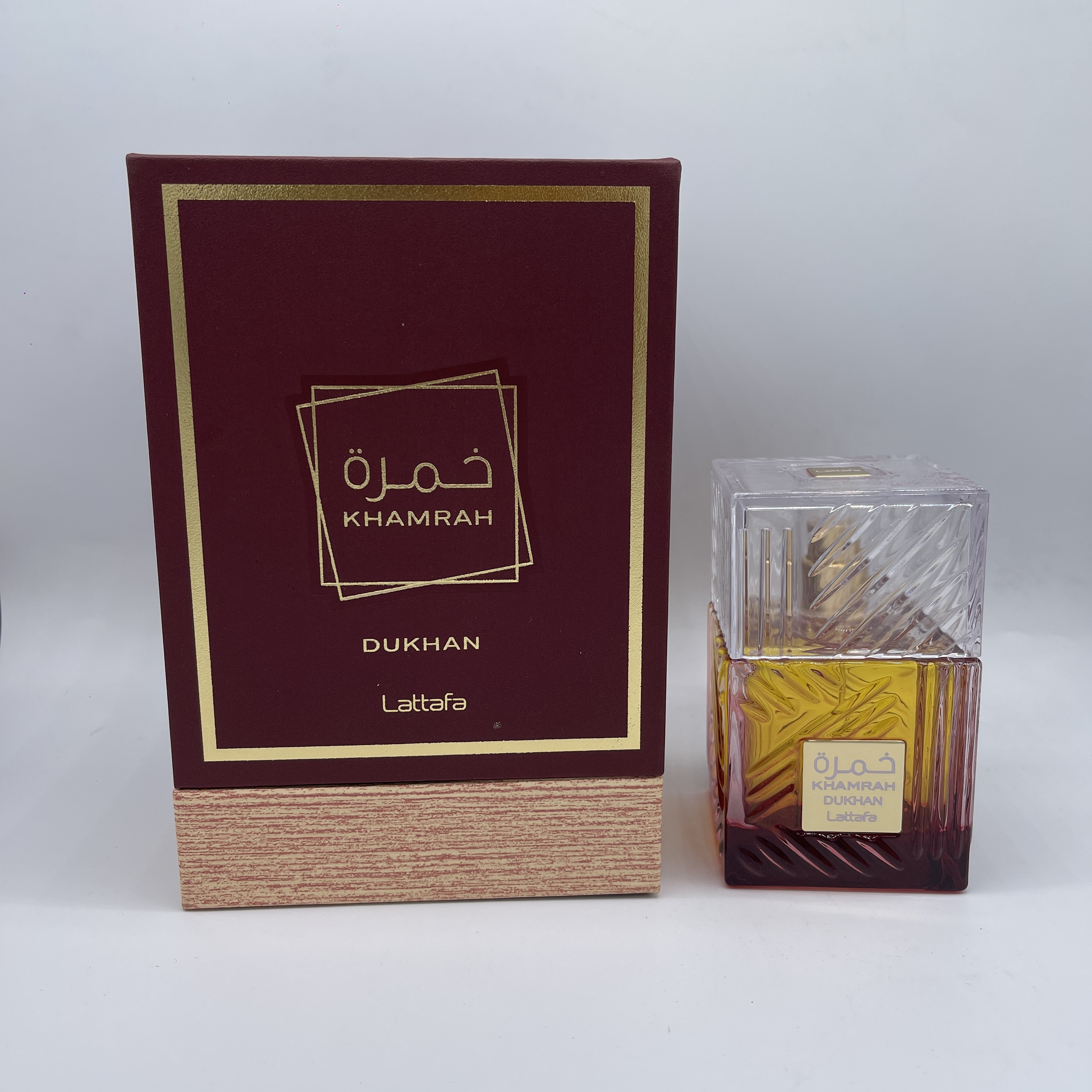 Crossover burst lattafa KHAMRAH DUKHAN hombres y mujeres perfume perfumado larga duración arabia dubai
