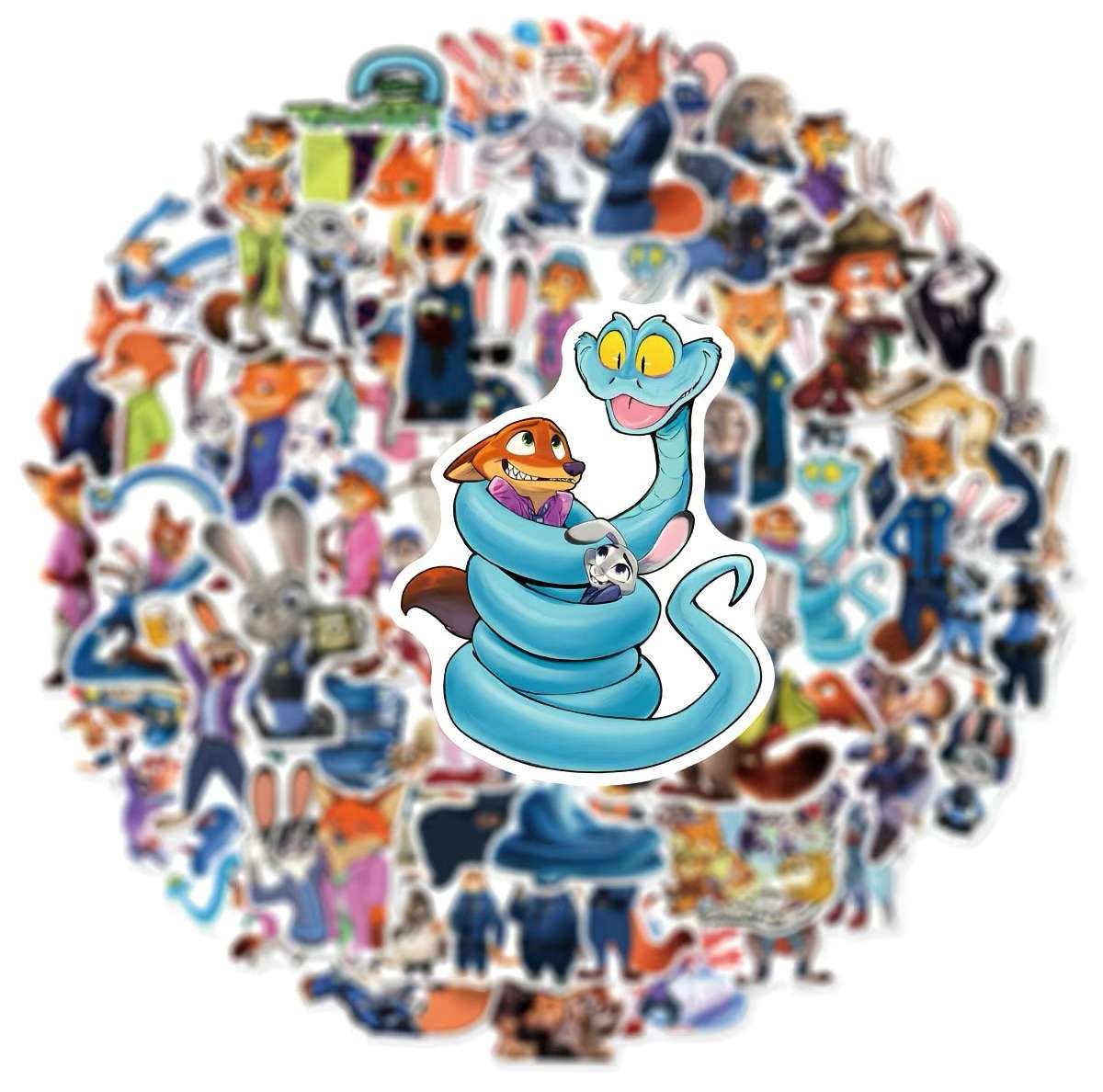 创意贴纸 工艺品礼品 创意礼物 可爱图案不干胶产品图