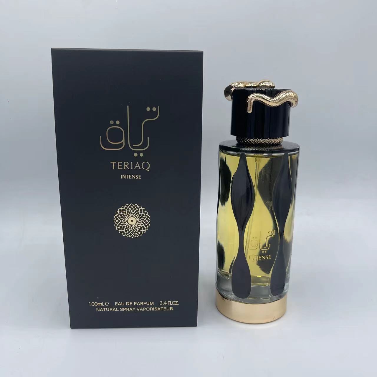Wholesale of 100ml Teriaq perfume, a popular Arab perfume in the Middle East, and a neutral scent from Dubai
