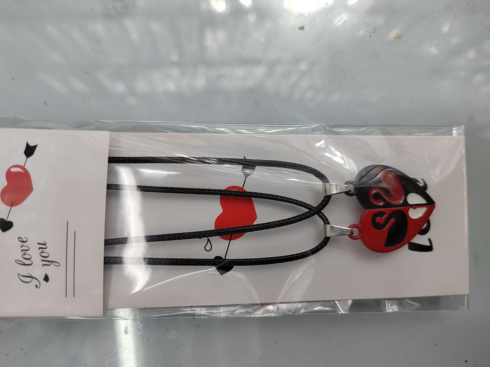 情侣项链磁吸 DIY饰品配件手工制作材料包精美装饰品套装