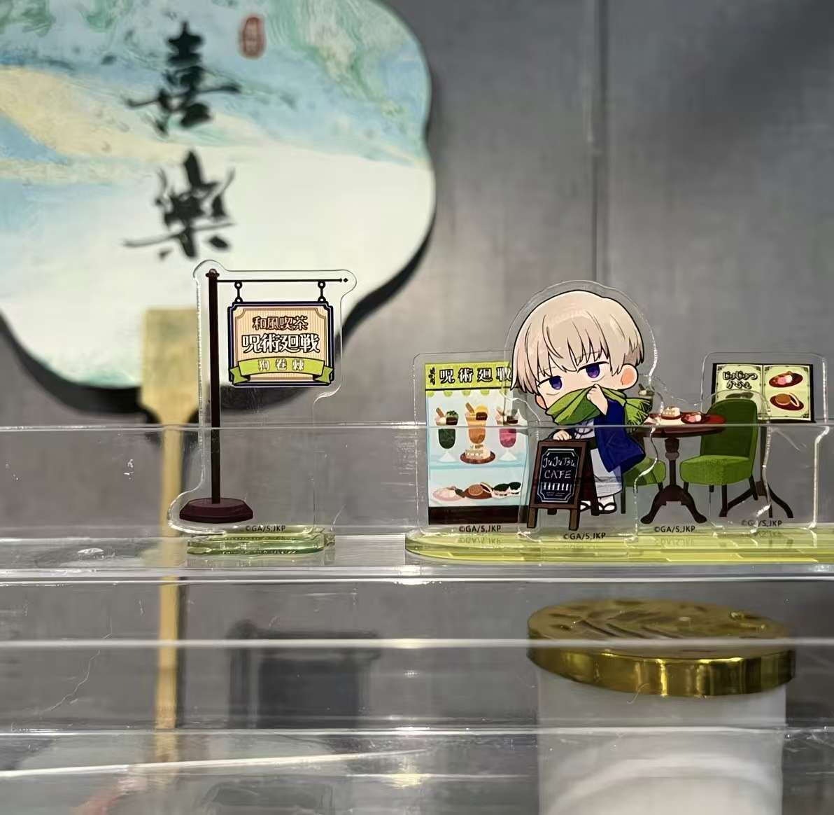 定制Q版场景立牌，收藏摆件，店铺/展会的桌面装饰​，角色主题，钥匙扣、冰箱贴
​详情图2