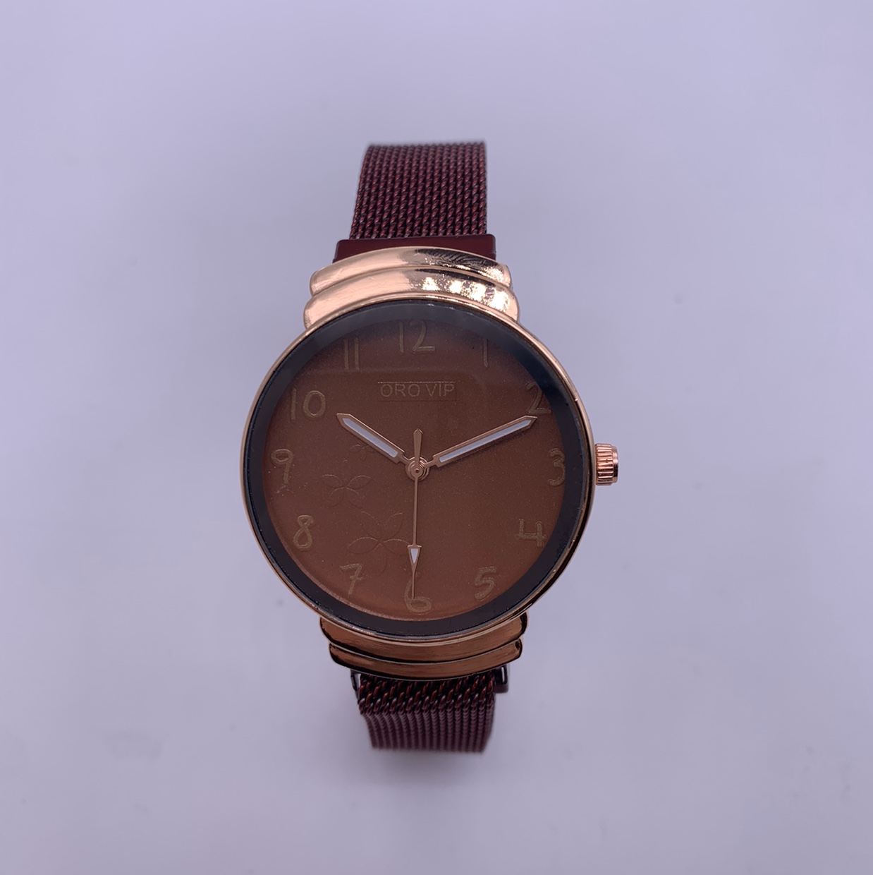 Men's business leather watch with quartz movement, simple and fashionable, waterproof dial, classic men's watch