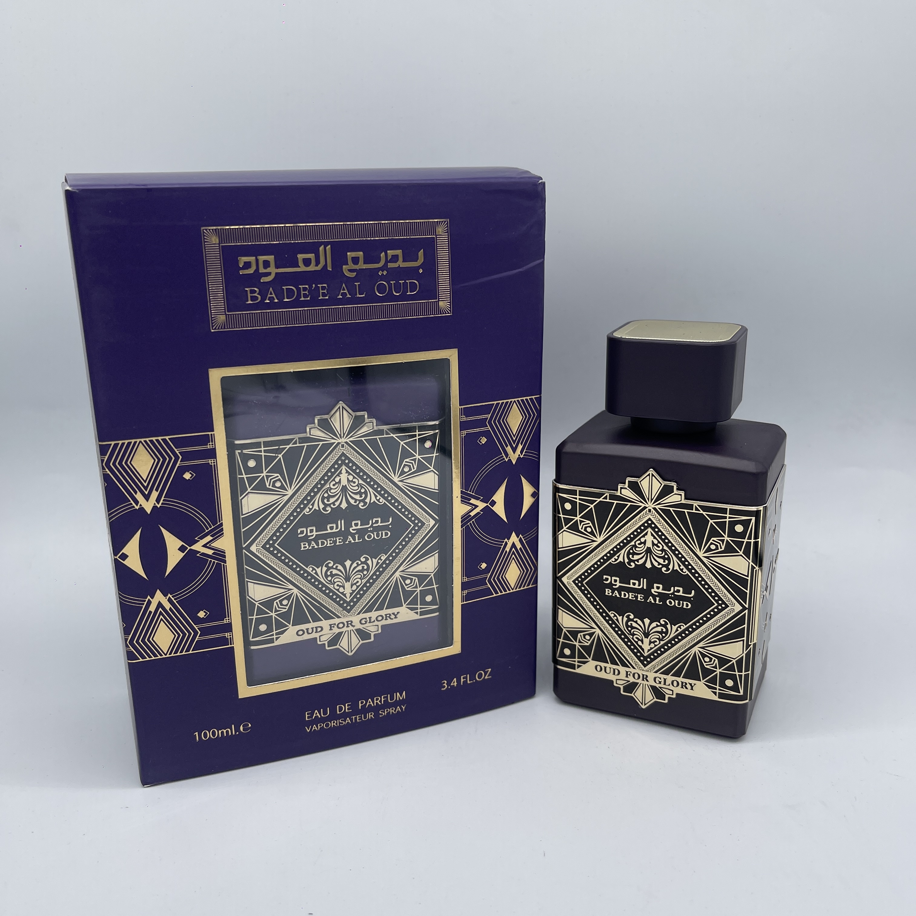 BADE 'e AL OUD purple box Arabic perfume foreign trade cross-border Dubai perfume Vietnam wholesale details Picture