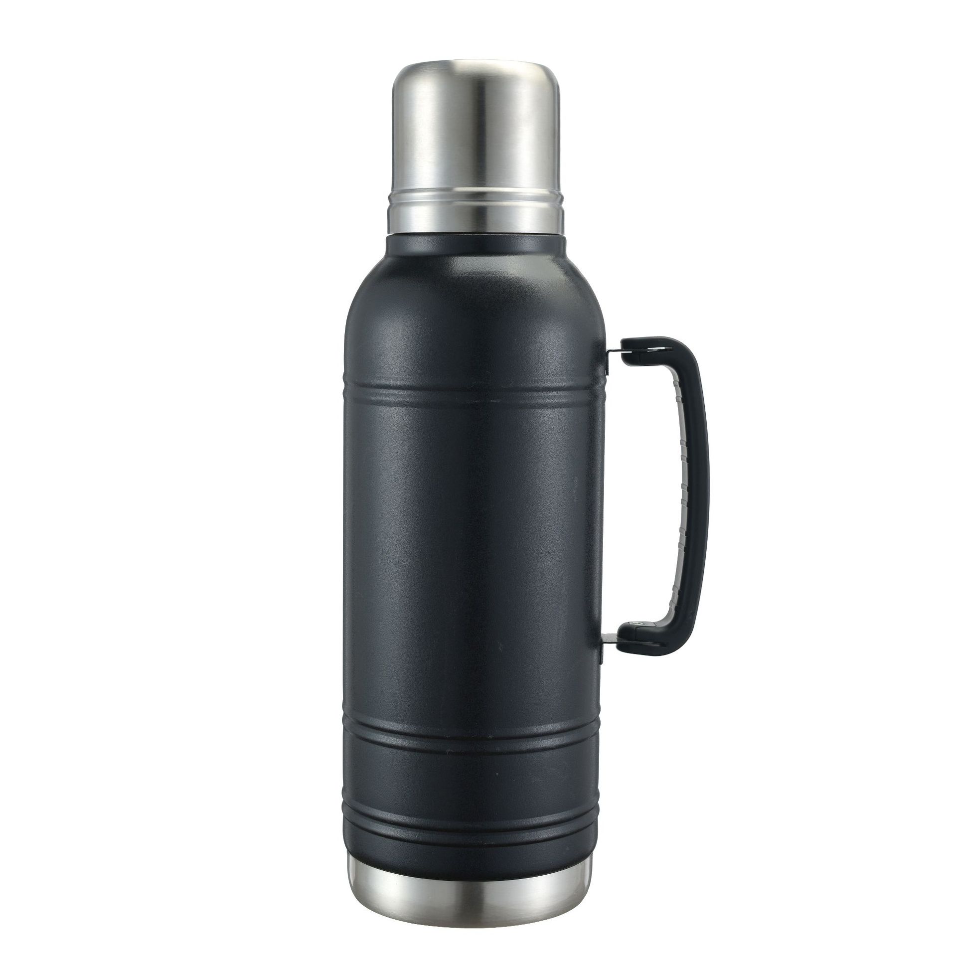 High-end business portable large-capacity 304 stainless steel insulated kettle, portable with a backpack, insulated and chilled cup, vacuum cup Item Picture