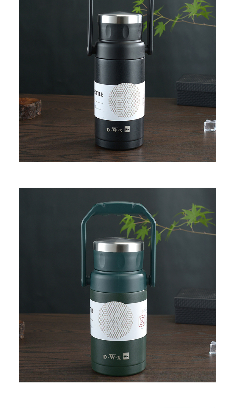 High-end business office cups include large-capacity 304 stainless steel insulated cups, portable cold water insulated cups and vacuum insulated kettles pic 9