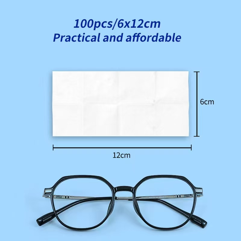 Portable Disposable Cleaning Supplies For Lens Wipes details Picture