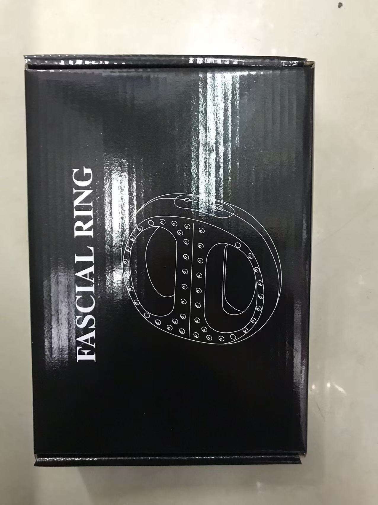 Black packaging box fascia ring product packaging box