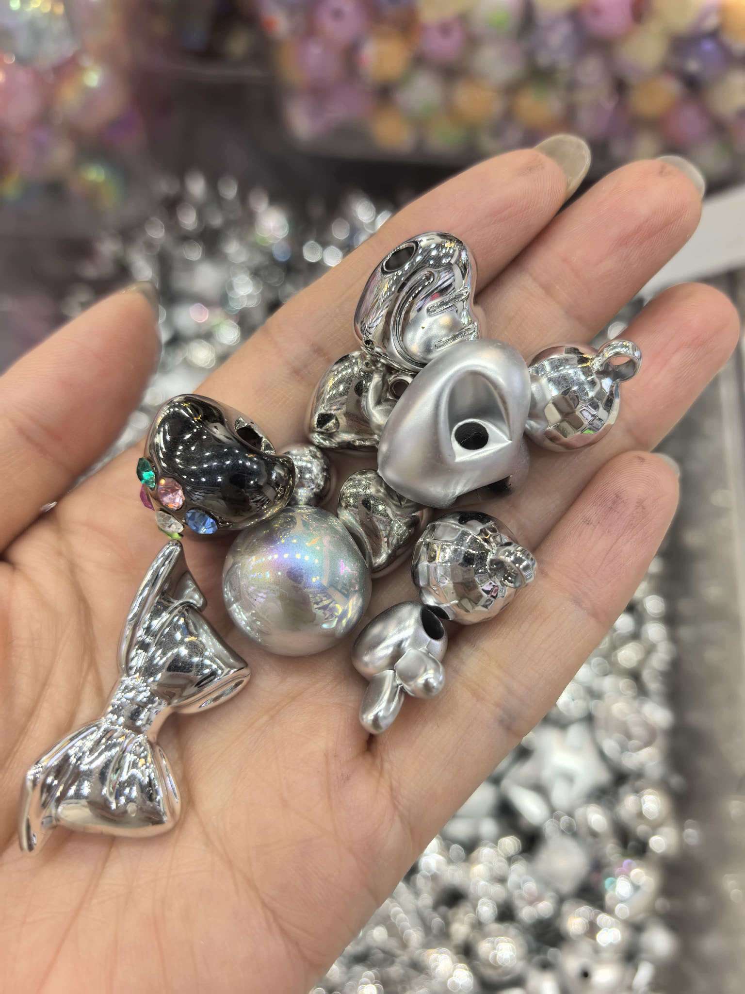 DIY jewelry pendants, mobile phone chain accessories, other jewelry accessories, anti-oxidation and anti-rust necklaces, earrings, pendants, universal Application Scenario