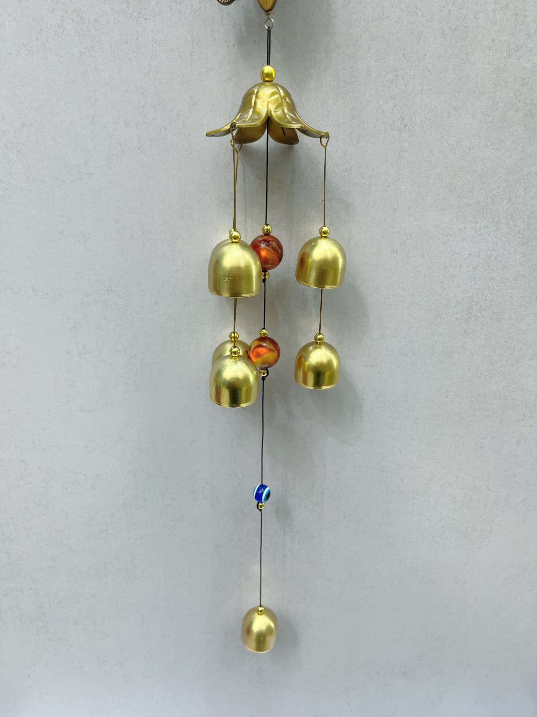 Blue Eye wind chimes, owl wind chimes, outdoor and balcony decorative pendants, travel creative gifts detail image 3