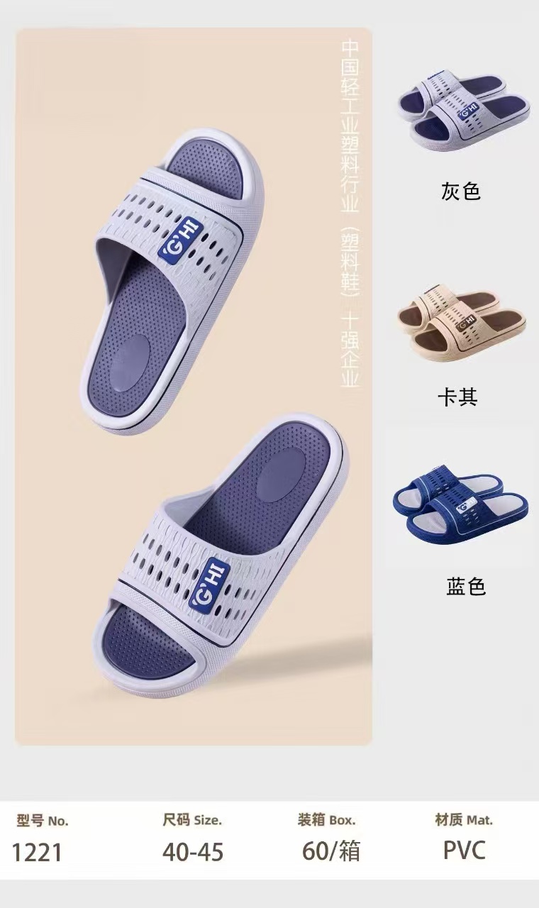 Men's flip-flops are breathable, comfortable and anti-slip casual shoes details Picture