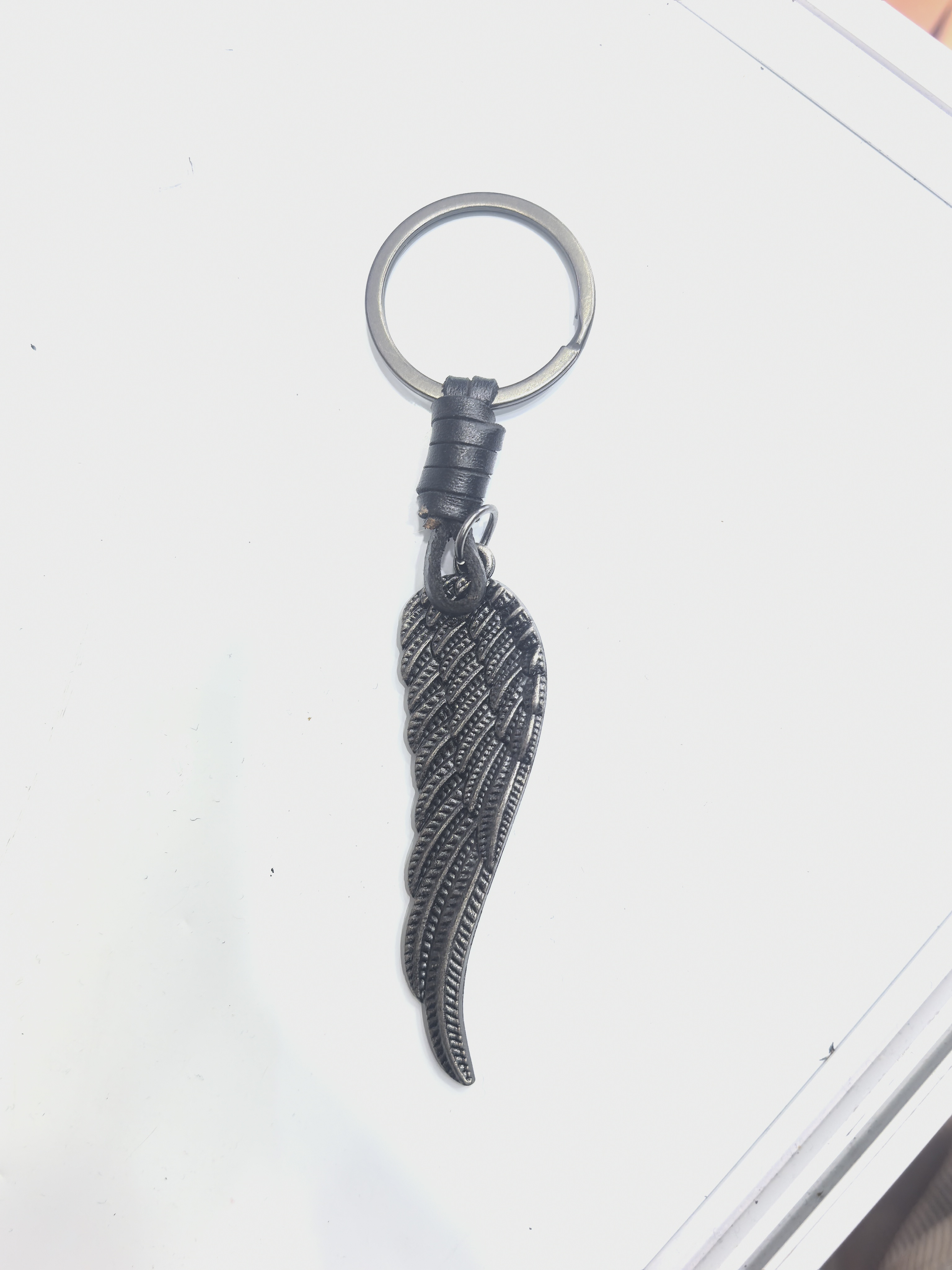 翅膀钥匙扣皮钥匙扣翅膀钥匙扣钥匙扣翅膀潮流钥匙扣欧美流行款炫酷的翅膀钥匙朋克风
