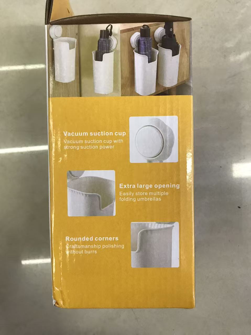 Umbrella stand packaging box, anti-slip storage, water-draining umbrella stand, home kitchen, balcony storage rack Specification image