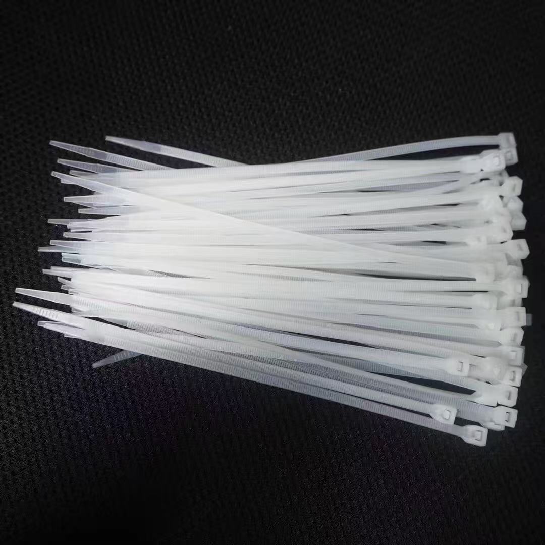 白色扎带防滑加固绑带100条装