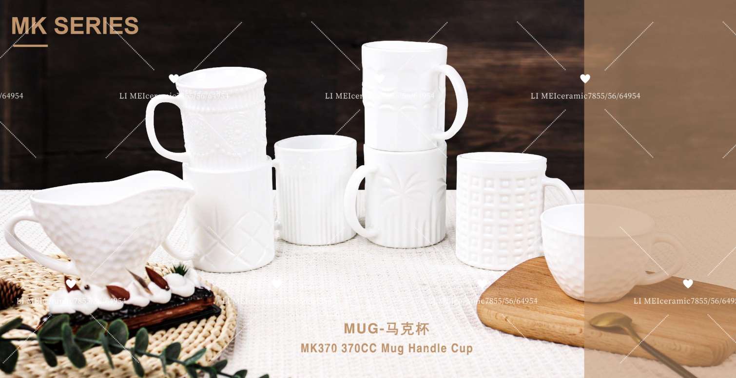 Rose white jade, porcelain white jade, glass, glass tableware, glass plate, opal glass set 016