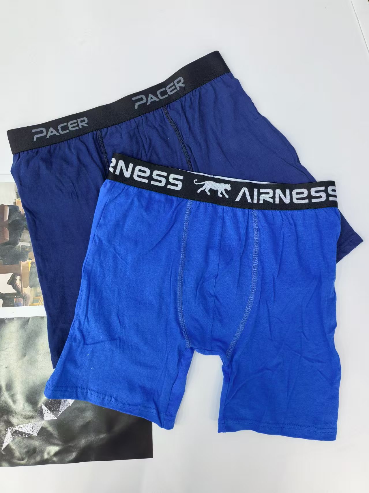1459# Men's underwear for export to the Middle East and Africa, men's pure cotton underwear, color-blocking waist-neck underwear, men's briefs, QNI Application Scenario
