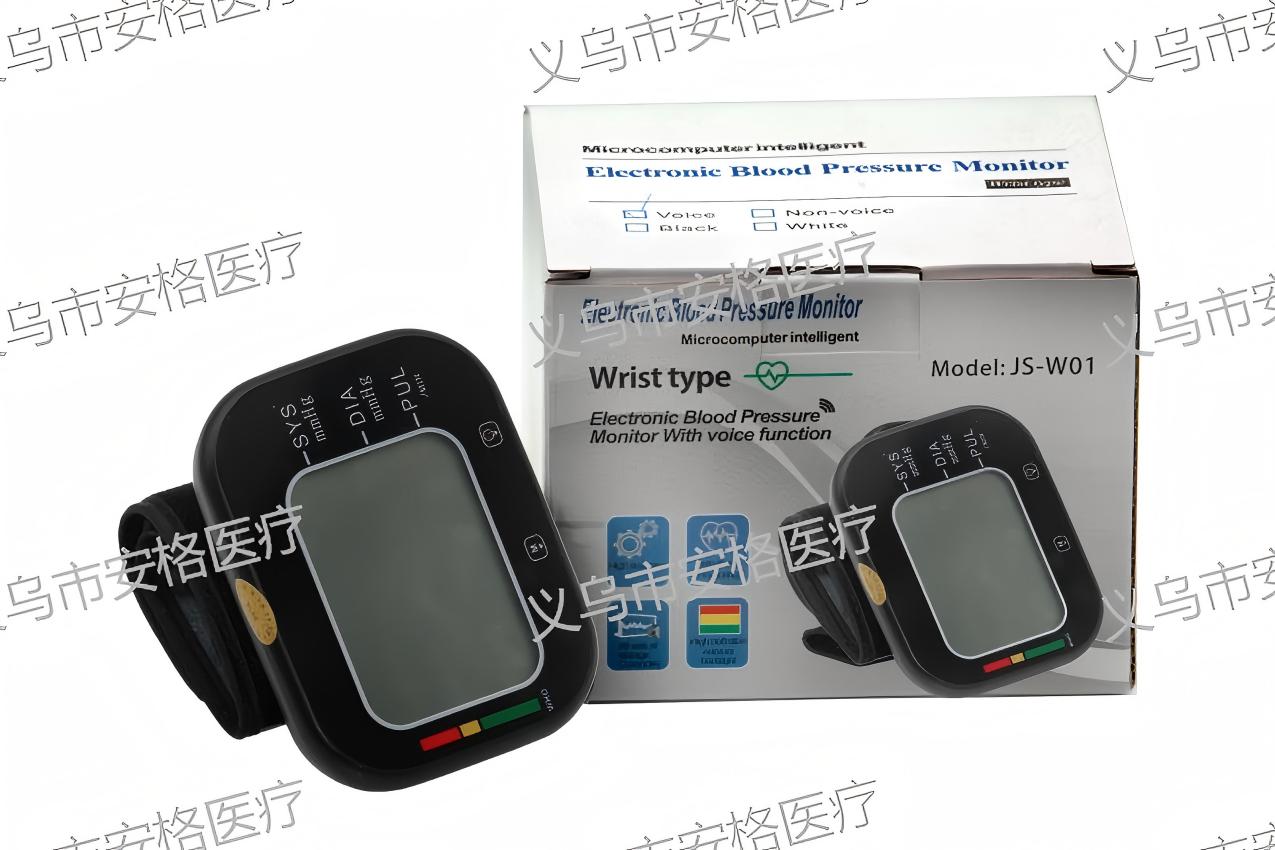 Foreign trade blood pressure monitor, Chinese and English electronic blood pressure monitor, arm type measuring instrument for measuring blood pressure, home use