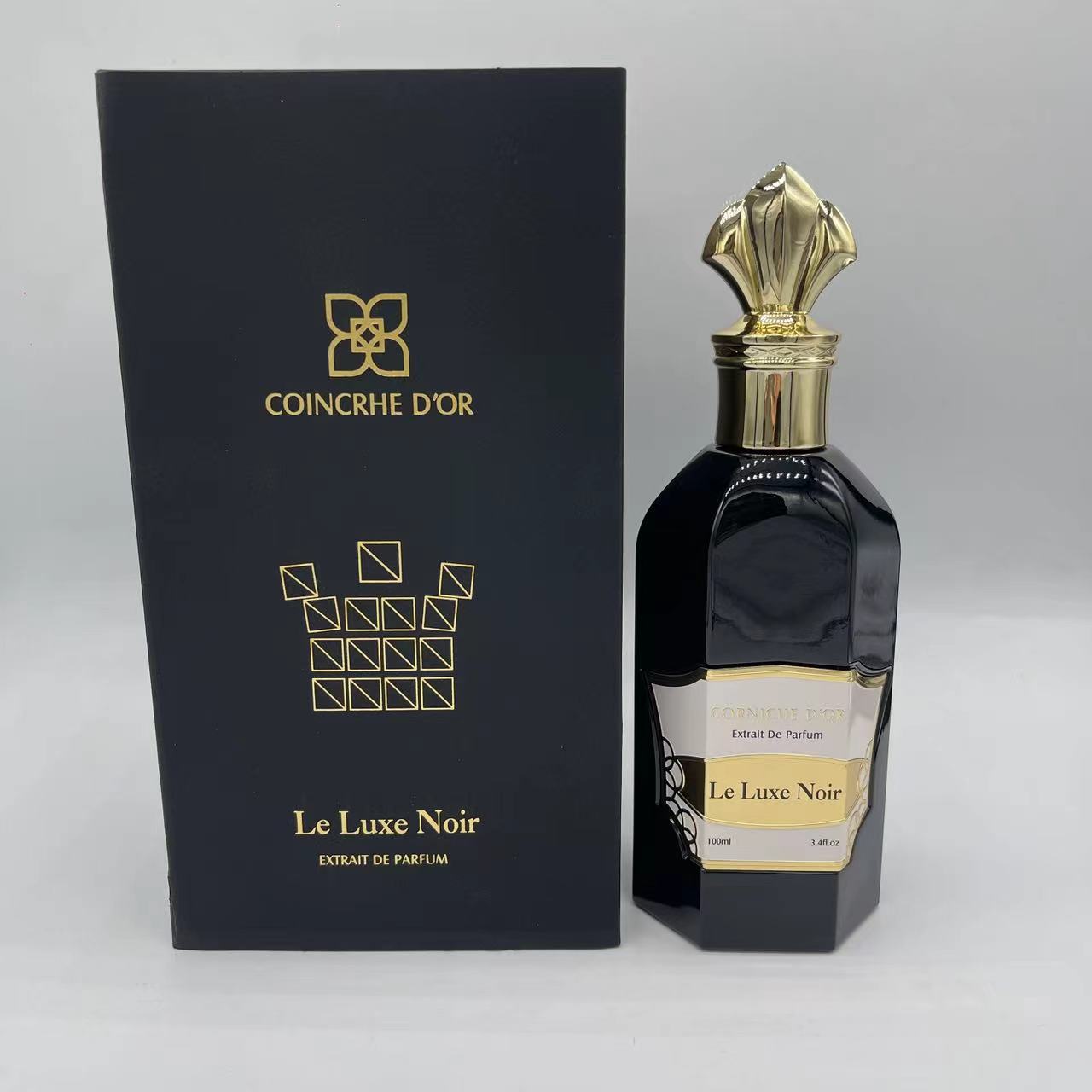COINCRHE D'OR Le Luxe Noir Medio Oriente árabe perfumes comercio exterior transfronterizo venta al por mayor venta caliente