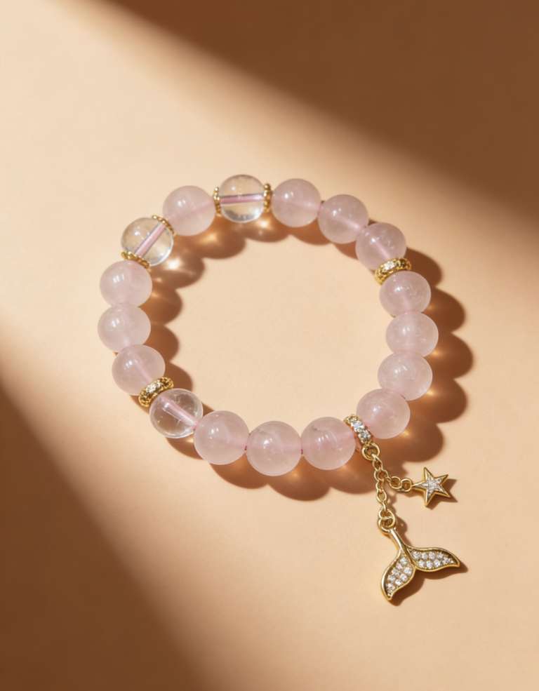 Rose crystal bracelet Application Scenario