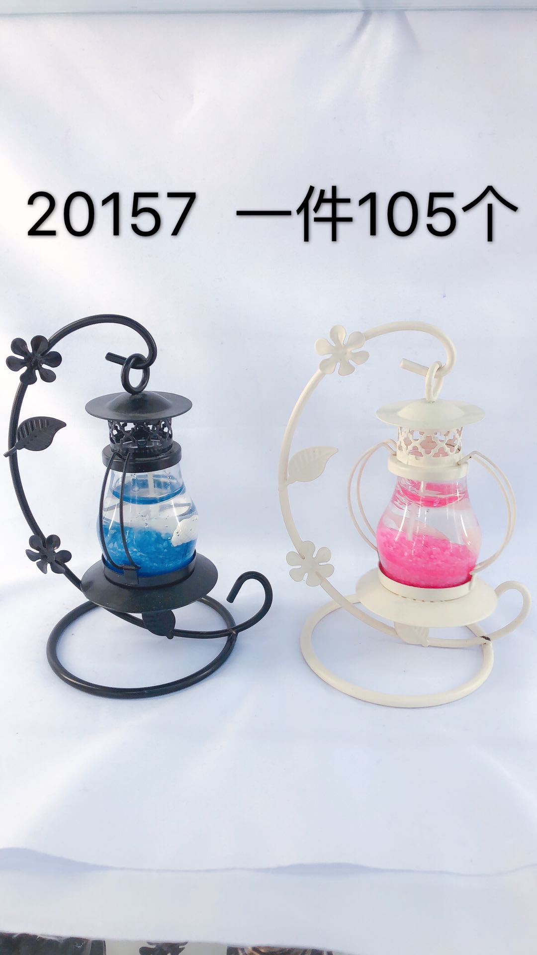 阿拉丁神灯小马灯果冻蜡烛、海洋系列浪漫创意生日礼物工艺品白底实物图