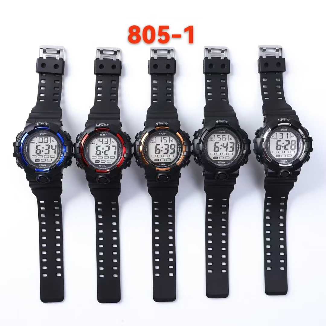Yilion dos tres YITONG basic reloj electrónico de alto rendimiento duradero para estudiantes en clase uso diario especial 8 series basic reloj electrónico redondo colorido para hombres y mujeres a prueba de agua luminoso reloj deportivo tendencia Application Scenario