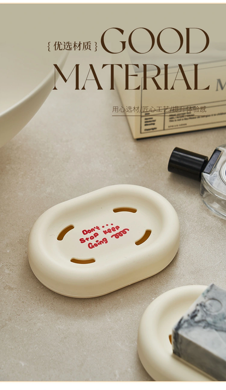 S137-1005 soap box, no lid, printed, water-draining, portable, small, shock-resistant, detachable, washbasin and laundry room soap detail image 6