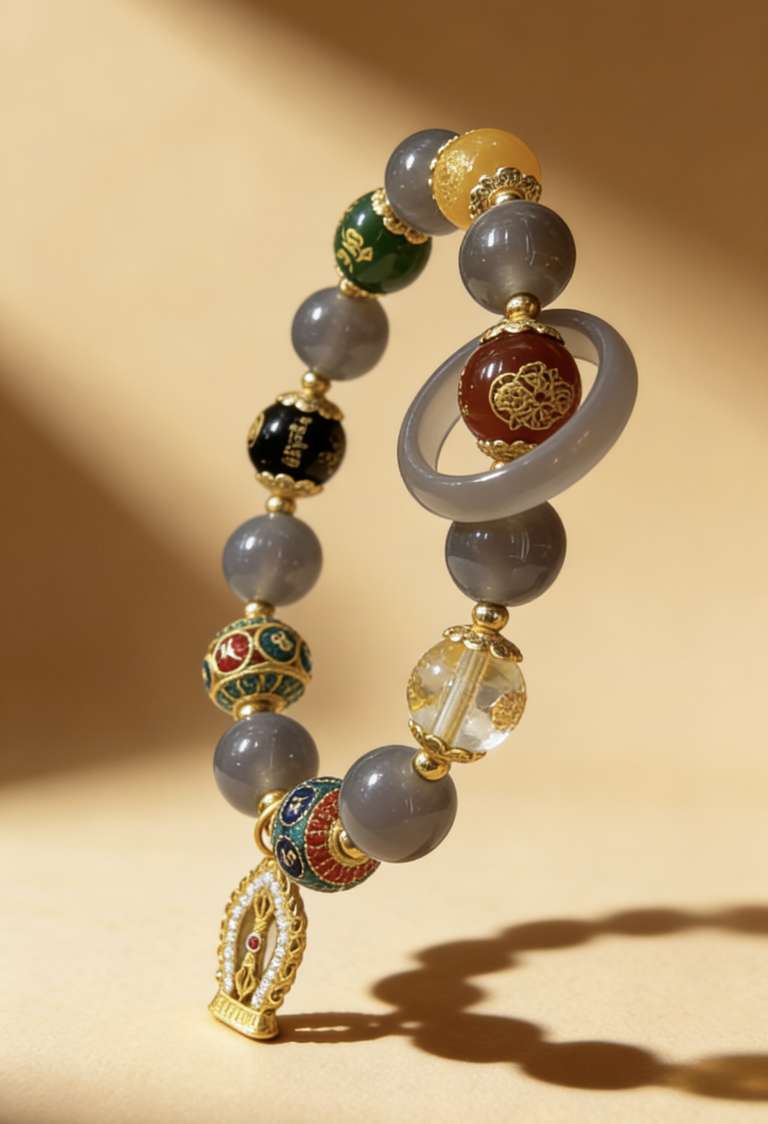 Six-character Mantra bracelet