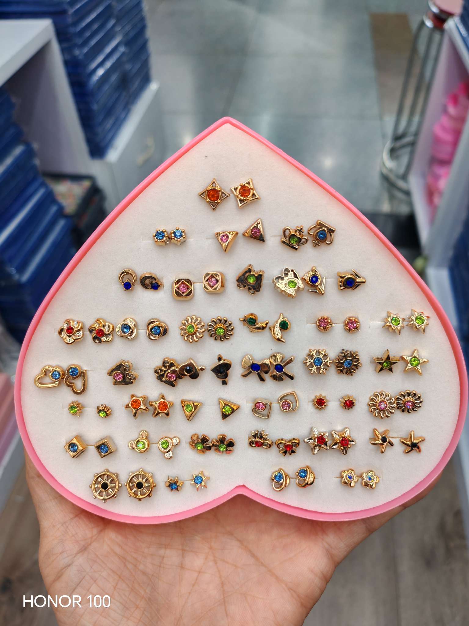 Muslim Oil Drip brooch Pearl Zircon jewelry Badge Design sense brooch Pearl Zircon details Picture