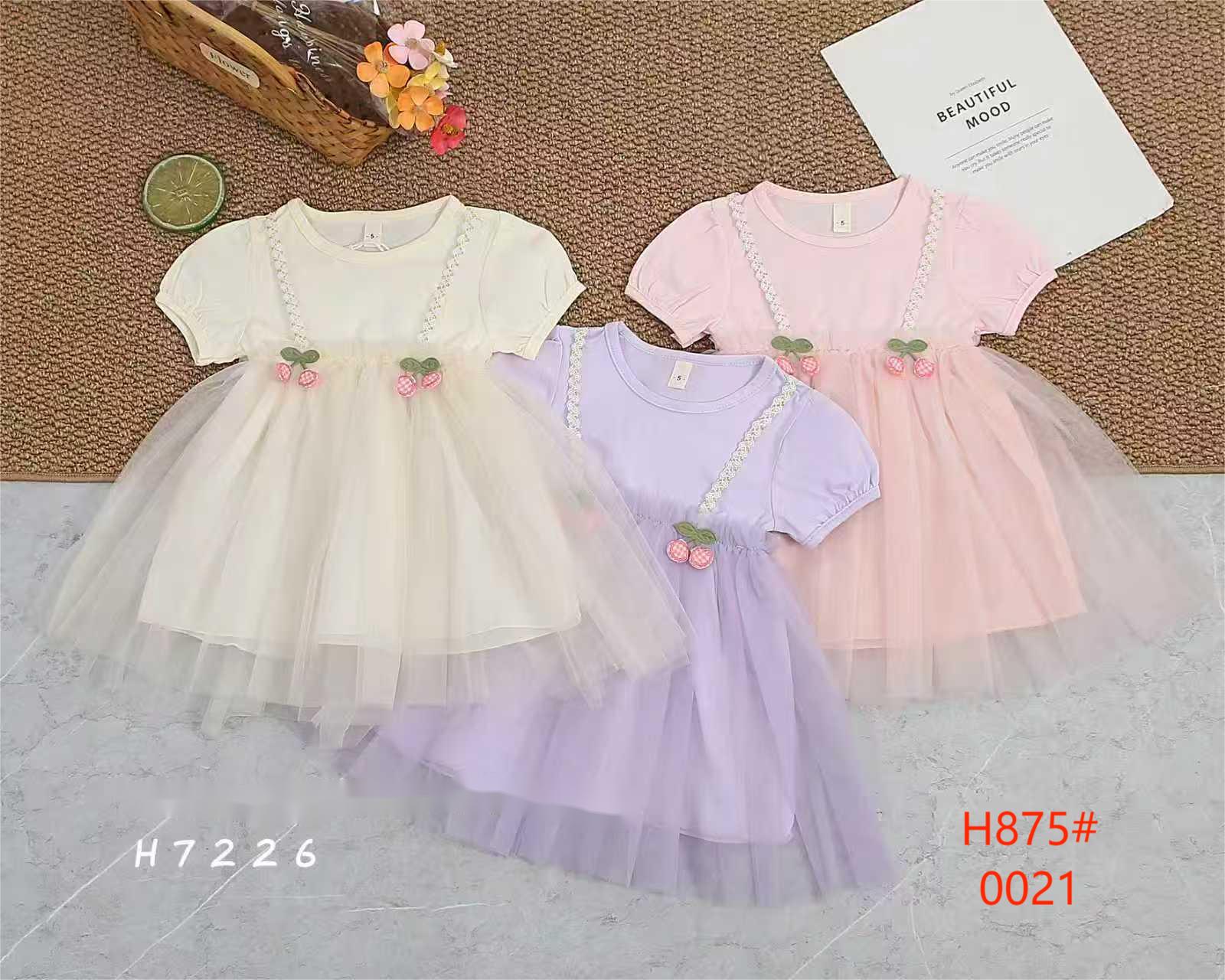 Vestido de niños dulce fresco floral maxi falda primavera verano transpirable cómodo tejido suave Application Scenario