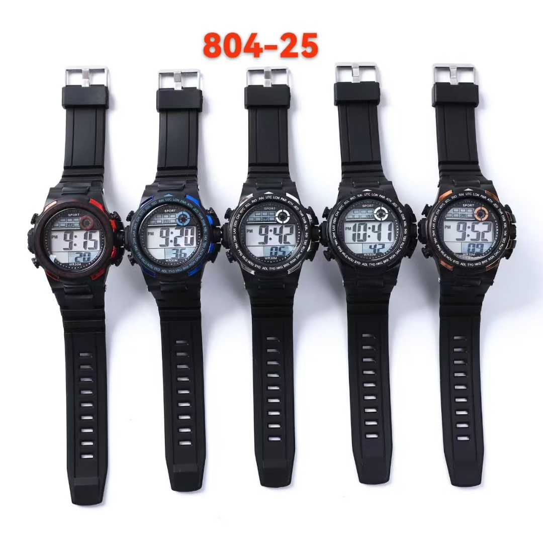 Yilion dos tres YITONG basic reloj electrónico de alto rendimiento duradero para estudiantes en clase uso diario especial 8 series basic reloj electrónico redondo colorido para hombres y mujeres a prueba de agua luminoso reloj deportivo tendencia Specification image