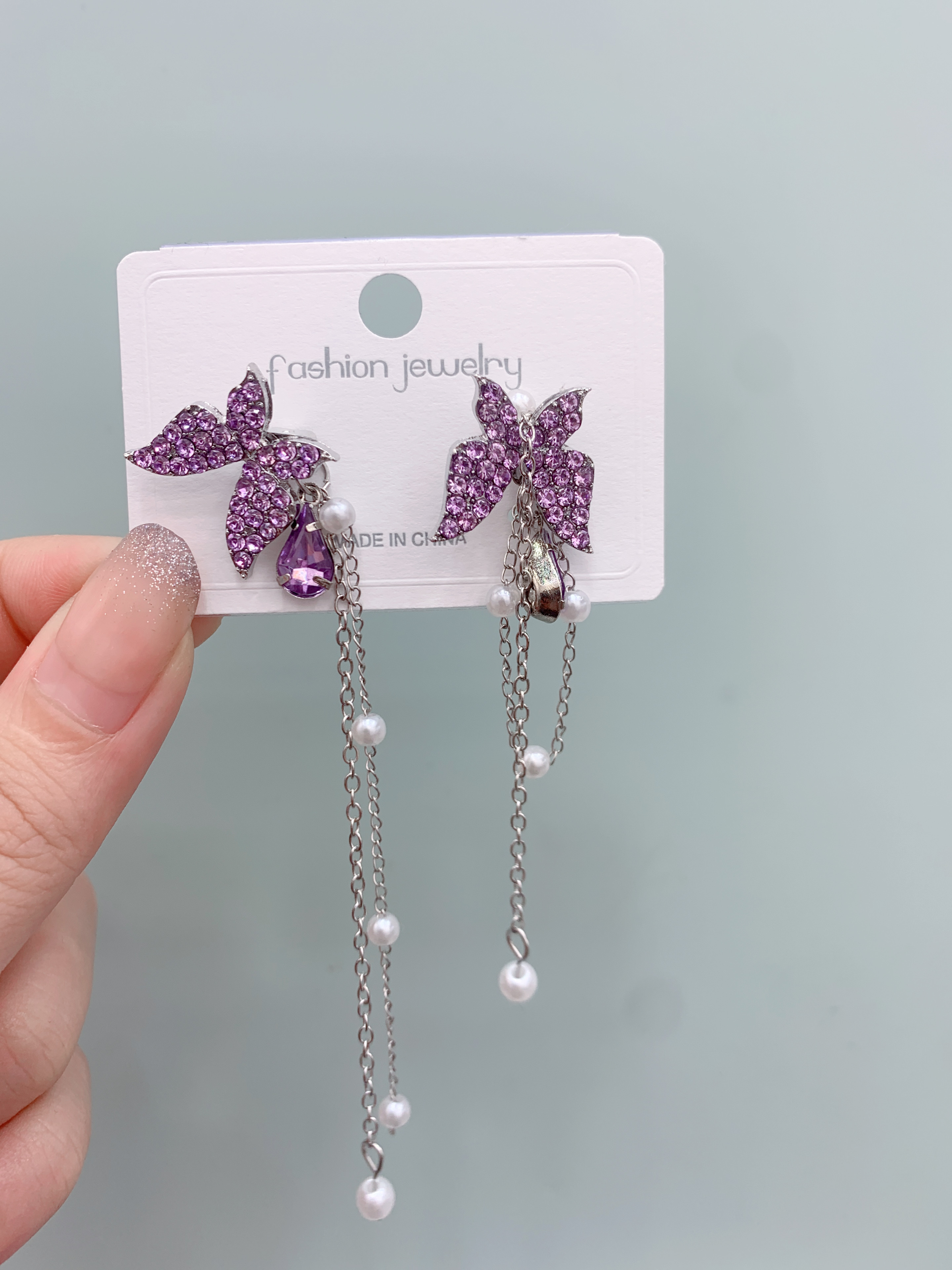 时尚珠宝茉莉花耳环简约轻奢设计感通勤女款饰品礼物产品图