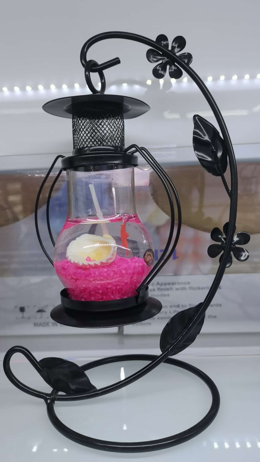 阿拉丁神灯小马灯果冻蜡烛、海洋系列浪漫创意生日礼物工艺品细节图