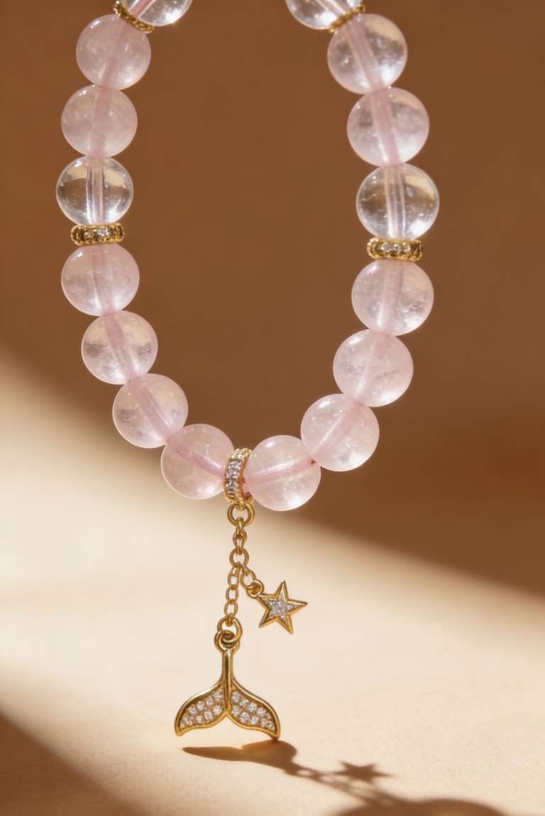 Rose crystal bracelet Specification image
