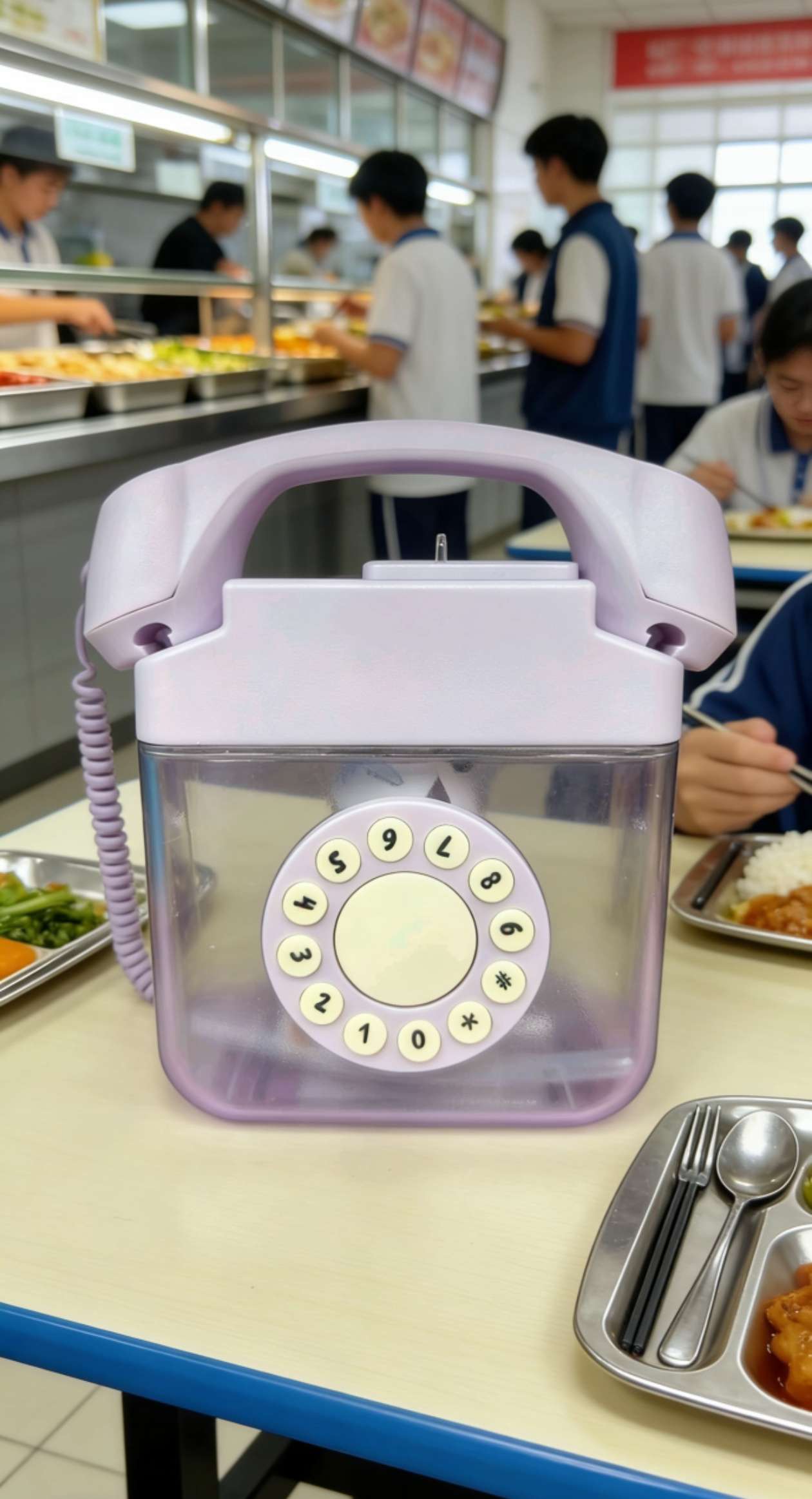 Cartoon children's cute DIY straw cup, plastic water cup, leak-proof portable cup, creative telephone with stickers given detail image 8