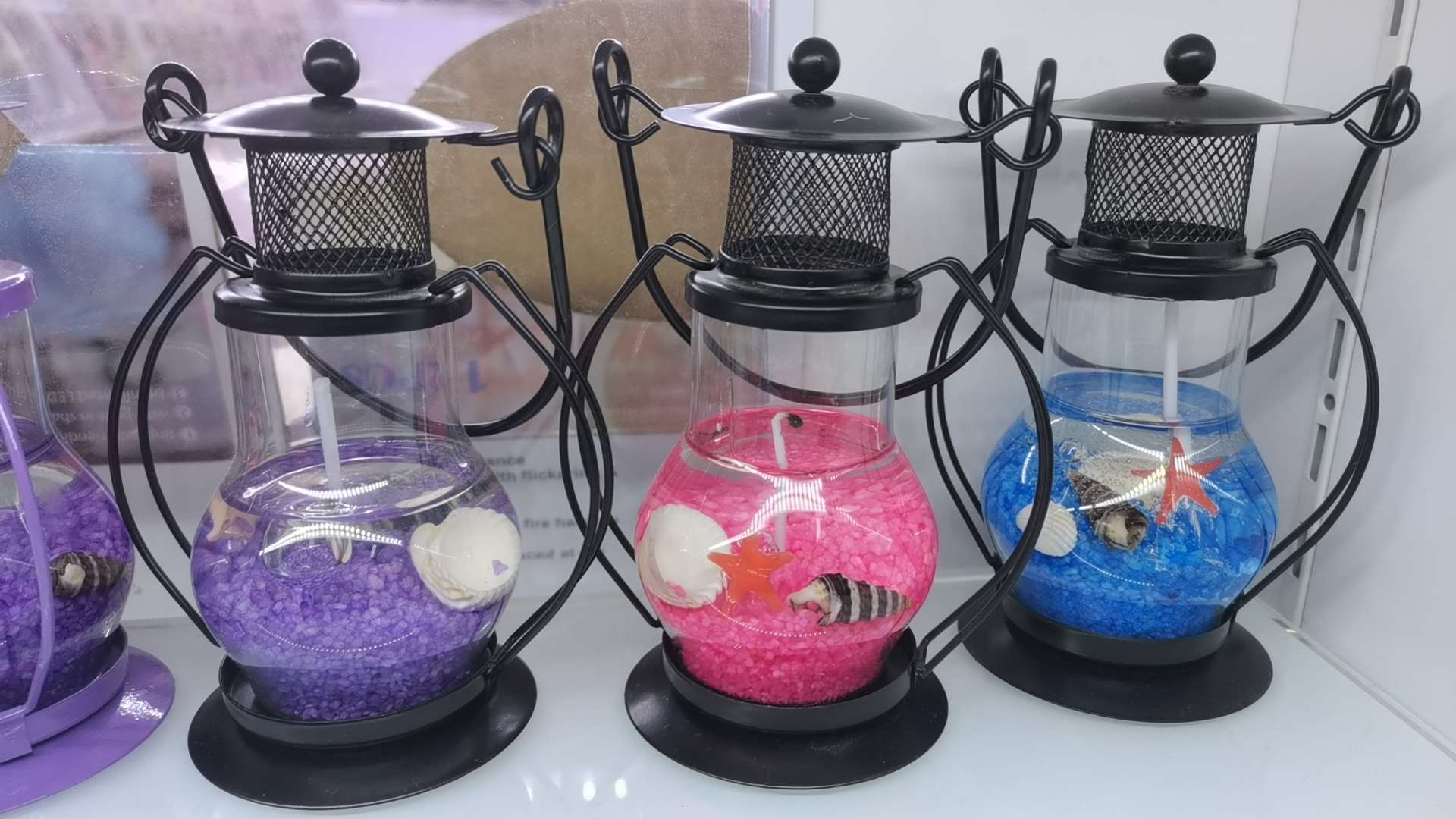 阿拉丁神灯小马灯果冻蜡烛、海洋系列浪漫创意生日礼物工艺品产品图