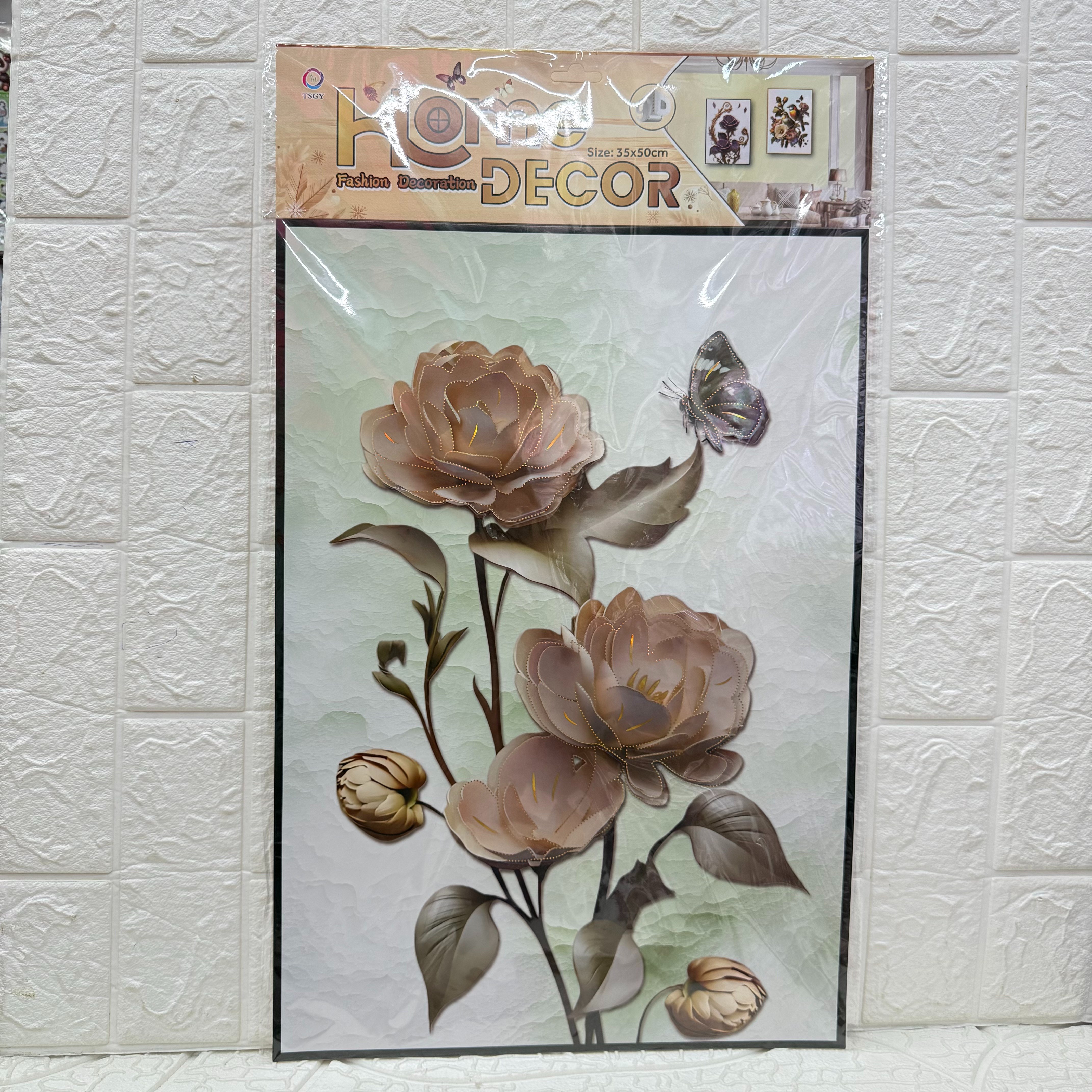 Three-dimensional photo frame vase layer-by-layer pasting, three-dimensional handcrafted layer-by-layer wall pasting, European-style room decoration wall pasting Application Scenario