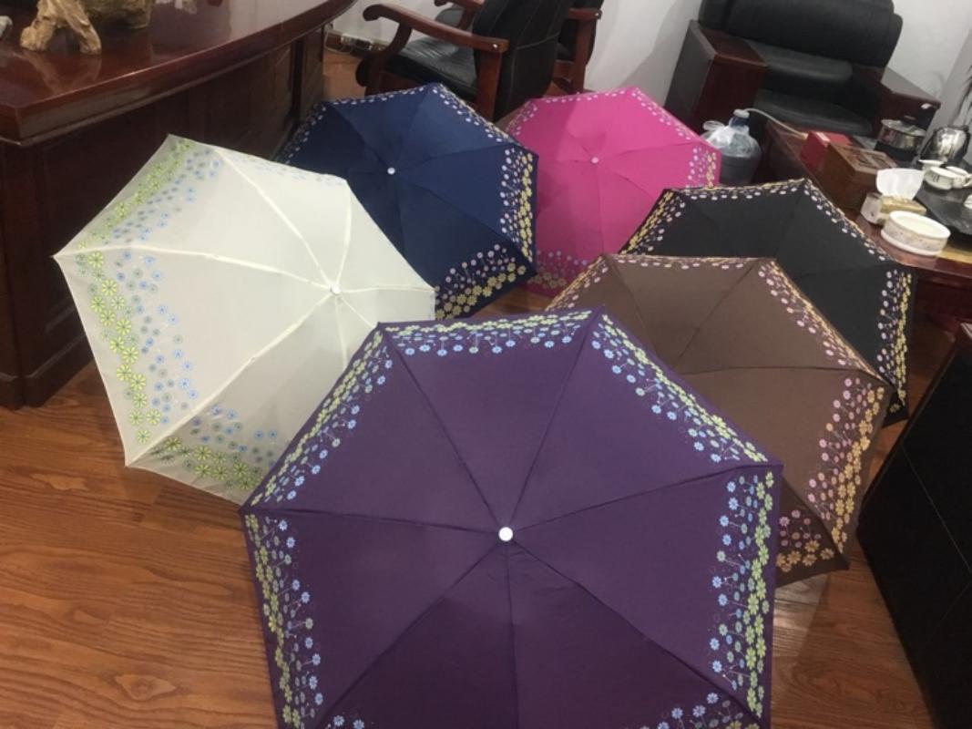 Colorful patterned umbrella, 180cm windproof and sun-proof portable folding umbrella Colorful patterned umbrella, 180cm windproof and sun-proof portable folding umbrella
