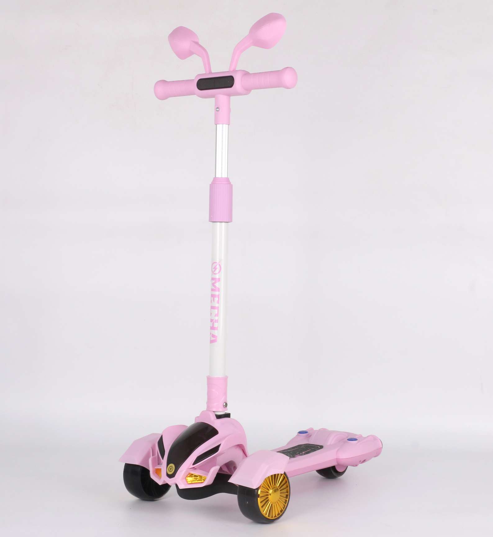 适合2-10岁小朋友的滑板车，自带灯光音乐炫酷烟雾，遛娃，出行神器