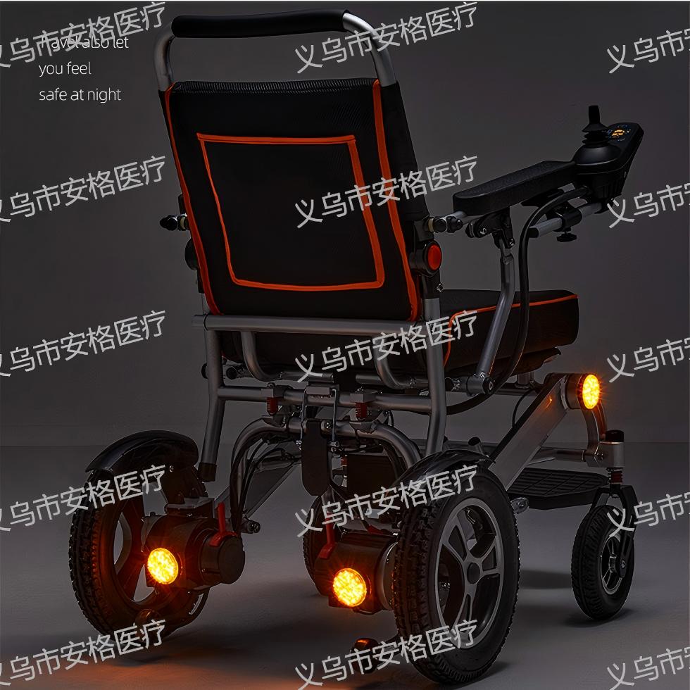 Direct sales from foreign trade manufacturers of electric wheelchairs, fully automatic multi-functional elderly reclining mobility scooters, foldable with turn signals details Picture